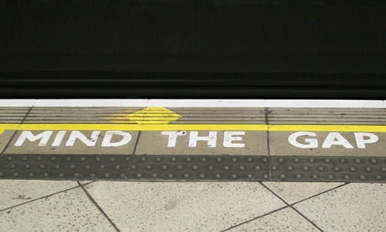 Another view: mind the gap