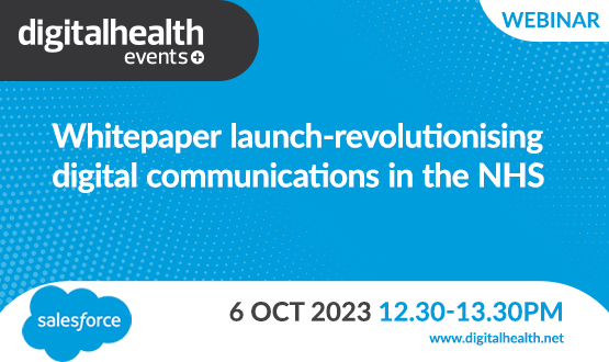 Webinar: Whitepaper launch-revolutionising digital communications in the NHS