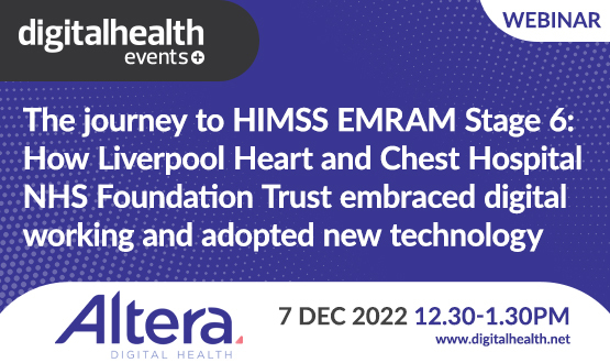 Webinar: The journey to HIMSS EMRAM Stage 6: How Liverpool Heart and Chest Hospital NHS Foundation Trust embraced digital working and adopted new technology